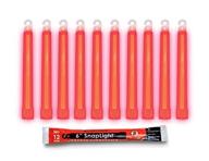 🔴 experience the brilliant glow with cyalume snaplight red light sticks logo