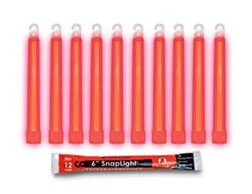 img 4 attached to 🔴 Experience the Brilliant Glow with Cyalume SnapLight Red Light Sticks