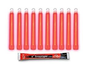 img 3 attached to 🔴 Experience the Brilliant Glow with Cyalume SnapLight Red Light Sticks