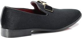 img 1 attached to 👞 Enzo Romeo Vintage Loafers - Timeless Men's Shoes with Classic Loafers & Slip-Ons