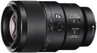 📷 sony sel90m28g fe 90mm f/2.8-22 macro g oss lens: ideal standard-prime for mirrorless cameras, black logo
