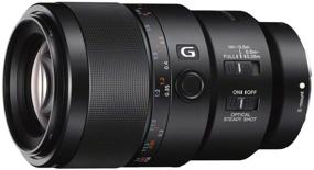 img 4 attached to 📷 Sony SEL90M28G FE 90mm f/2.8-22 Macro G OSS Lens: Идеальное стандартное премиум-пространство для беззеркальных камер, черное