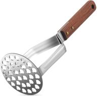 🥔 ultimate tmflexe upgraded potato masher: stainless steel, heavy duty, strong anti-slip handle, easy to use, sturdy construction - no more bent mashers! logo