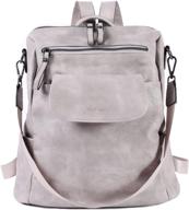 👜 valentine's fashion leather shoulder backpack for women with handbags & wallets logo