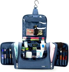 img 2 attached to 💼 Lavievert Blue Toiletry Bag: Ultimate Travel Organizer for Business, Vacation, and Household