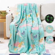 yoshoot blanket unicorn blankets luminous logo