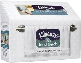 img 1 attached to 🧻 Kleenex Hand Towels, 60 Count - Pack of 2