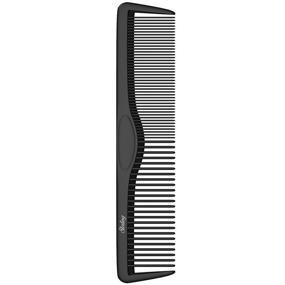 img 2 attached to 🔥 Professional 5 Inch Carbon Fiber Hair Comb Set – Anti-Static, Heat Resistant Travel Combs for Men’s Beard and Styling – Fine and Wide Tooth Pocket Combs (2 Pack)