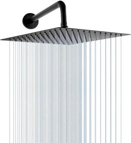 img 1 attached to Ultra Thin Stainless Adjustable Self Cleaning Showerhead