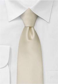 img 1 attached to 👔 Boys' Accessories: Bows N Ties Solid Microfiber Antique Necktie