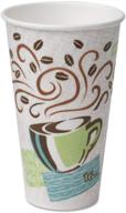 ☕ dixie perfectouch cups 16oz, 50 count - coffee dreams: enjoy exceptional insulation and convenience logo