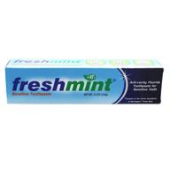 🦷 individually boxed freshmint 4.3 oz. anticavity fluoride toothpaste for sensitive teeth logo
