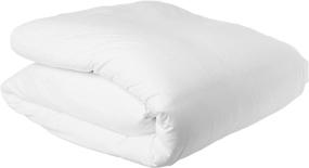 img 4 attached to Calvin Klein Home Modern Cotton King White Duvet Cover