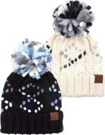 chunky knit pom hat jumo outdoor recreation логотип