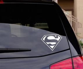 img 3 attached to Superman Decal Sticker Window Laptop