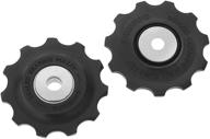 shimano derailleur part pulley 105/lx/deore 5700 (set of upper and lower pulleys) logo