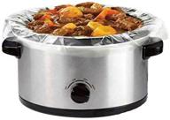 🥘 convenient and mess-free cooking: 30 count large crock pot & slow cooker liners by homeygear логотип