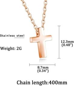 img 2 attached to Eymi Children Stainless Necklace: Hypoallergenic Jewelry for Girls – Safe and Stylish!