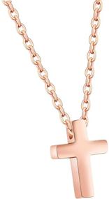 img 4 attached to Eymi Children Stainless Necklace: Hypoallergenic Jewelry for Girls – Safe and Stylish!