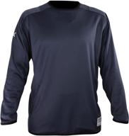 easton alpha fleece pullover adult men's clothing logo