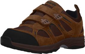 img 1 attached to Comfortable and Stylish: Propet Connelly Strap Walking Brown Men's Shoes