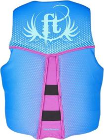 img 2 attached to 🌊 Full Throttle Purple Women's Hinged Rapid-Dry Flex-Back Life Vest