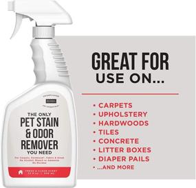 img 3 attached to 🐾 Natural Rapport Pet Stain and Odor Spray - The Ultimate Pet Stain and Odor Remover for Carpets and Upholstery - Effective Urine Odor Eliminator and Cleaner Spray for Pets (32 fl oz.)