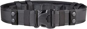 img 1 attached to 🏢 BIANCHI 7235 Black Nylon Belt System: The Ultimate Tactical Gear for Security Professionals