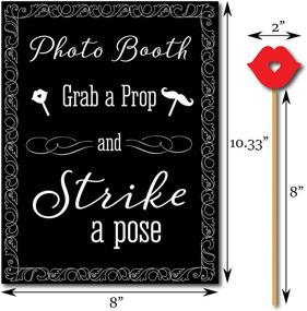 img 1 attached to 🎉 Enhance Your 70th Birthday Celebration with Striking Photo Booth Props!