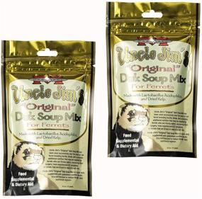 img 3 attached to 🐾 Marshall Pet Products Uncle Jim's Original Ferret DUK Soup Mix - 2 Pack