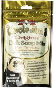 img 2 attached to 🐾 Marshall Pet Products Uncle Jim's Original Ferret DUK Soup Mix - 2 Pack