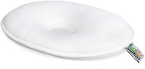 img 3 attached to MIMOS Baby Pillow New (S) - TUV Certified Air Flow Safety Pillow for 36-46 cm Head Circumference Babies.