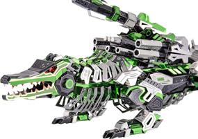 img 2 attached to 🐊 Building Hobbies: Mechanical Crocodile Creation Set