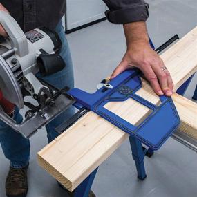 img 3 attached to 🔵 Kreg KMA4000-E Portable Crosscut in Vibrant Blue: A Must-Have Tool for Precision Cuts