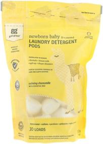 img 2 attached to 👶 Grab Green Newborn Baby Laundry Detergent Pods, Calming Chamomile with Essential Oils, 30 Loads, 1.05 lbs (480 g)