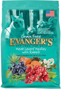 img 4 attached to Evanger's Grain-Free Meat Lover's Medley with 🐇 Rabbit Dry Cat Food, 12 lbs - Available Soon