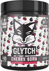 img 4 attached to 🕹️ GLYTCH Gaming Energy Supplement Powder - Gamer & Esports Drink Mix for Enhanced Focus, Stamina, Memory, & Processing Speed - Sugar-Free with Vitamins (Cherry Bomb Flavor, 40 Servings)