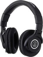 audio technica athm40x professional monitor headphones logo