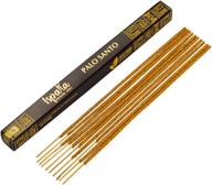 🌿 ispalla natural palo santo incense sticks: organic peruvian artisan premium incense for energy cleansing, relaxation & meditation логотип