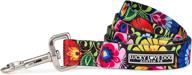 lucky love dog leash: stunning vivid patterns, high durability & longevity - perfect for small to large breeds logo