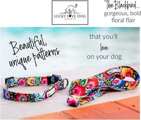 img 3 attached to Lucky Love Dog Leash: Stunning Vivid Patterns, High Durability & Longevity - Perfect for Small to Large Breeds