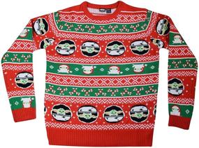 img 2 attached to 🎄 STAR WARS The Mandalorian The Child Holiday Froggy Christmas Sweater