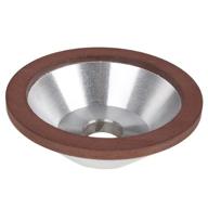 high-quality 4-inch 100mm grit 180 diamond coated concave cup shaped grinding wheel - ideal for carbide metal logo