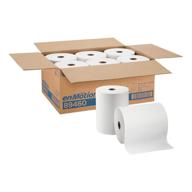 🔥 gp pro enmotion 10” paper towel roll, white, 89460, 800 feet per roll, 6 rolls per case logo