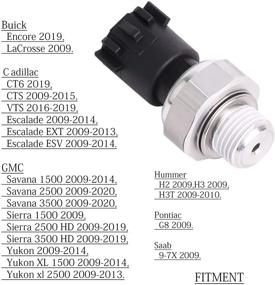 img 3 attached to 🔋 Oil Pressure Sensor Switch Sensor 12673134 12596951 12621234 PS711 1S10842 - Compatible with Chevrolet Avalanche (2009-2013), Camaro (2010-2019), Caprice (2011-2017), Colorado (2009-2012), and Corvette (2013-2019)