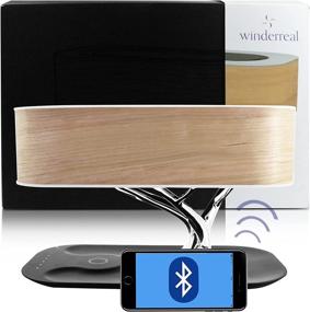 img 1 attached to 🔦 Многофункциональный современный абажур со встроенным Bluetooth-динамиком, портативным портом зарядки, чтением в темноте для гостиной, кухни, спальни – поддержка всех типов телефонов!