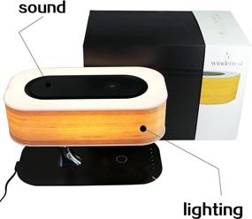 img 3 attached to 🔦 Многофункциональный современный абажур со встроенным Bluetooth-динамиком, портативным портом зарядки, чтением в темноте для гостиной, кухни, спальни – поддержка всех типов телефонов!