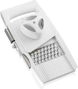 img 4 attached to 🧀 Leifheit Allzweckreibe Family HWE: Versatile All-purpose Grater, 32 x 32 x 16 cm, White/Silver