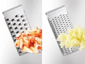 img 2 attached to 🧀 Leifheit Allzweckreibe Family HWE: Versatile All-purpose Grater, 32 x 32 x 16 cm, White/Silver