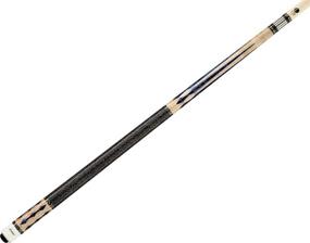 img 2 attached to 🎱 Lucasi Custom Super Birds-Eye Pool Cue: Impeccable Craftsmanship with Stunning Blue Luster Inlays